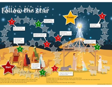 Print & Play! Board Game - Follow the star