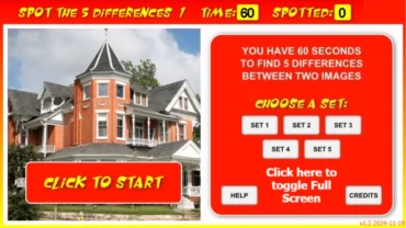 Spot The 5 Differences 1