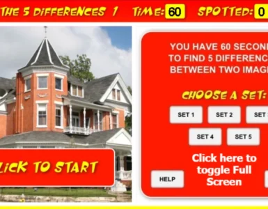 Spot The 5 Differences 1