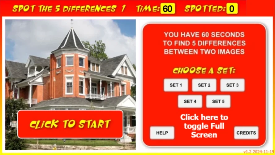 Spot The 5 Differences 1