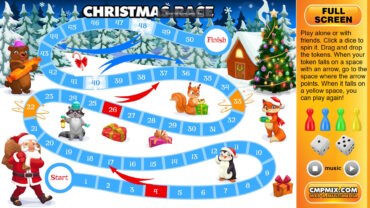 board game Christmas race