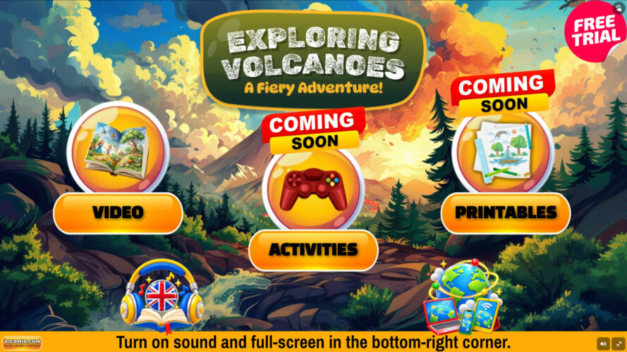 Vicamix Exploring Volcanoes A Fiery Adventure