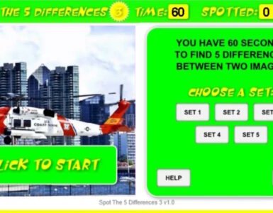 Spot the 5 Differences 3 – Free Browser Game