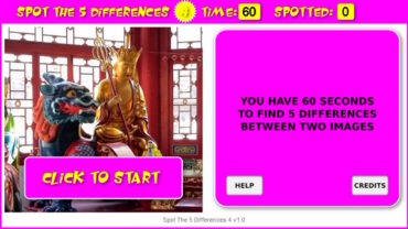 Spot the 5 Differences 4 – Free Browser Game