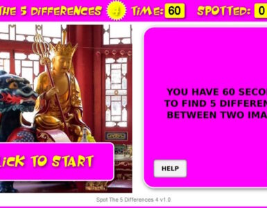 Spot the 5 Differences 4 – Free Browser Game