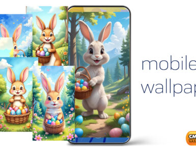 cmpmix Smartphone Wallpaper collection - 6 Easter bunnies