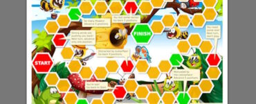 Print & Play! - Honey Bees - Printable Board Game