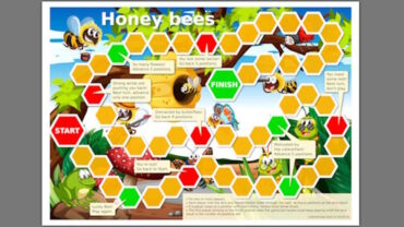 Print & Play! - Honey Bees - Printable Board Game