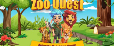 Zoo Quest - Animals Matching Game - Browser Game for Kids