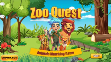 Zoo Quest - Animals Matching Game - Browser Game for Kids