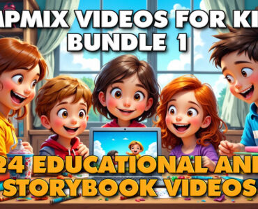 Cmpmix Videos for Kids Bundle 1 - Educational and Storybook Videos