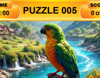 Puzzle 005 – Solve a 20-piece puzzle – Free Browser Game