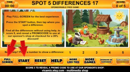 Vicamix Spot 5 Differences 17