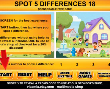 Vicamix Spot 5 Differences 18