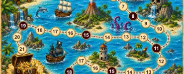 Print & Play! Vicamix Board Game - Treasure Island