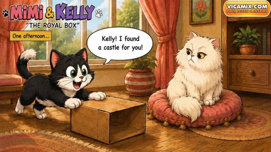 Vicamix Interactive Comics - Mimi & Kelly - The Box - featured2