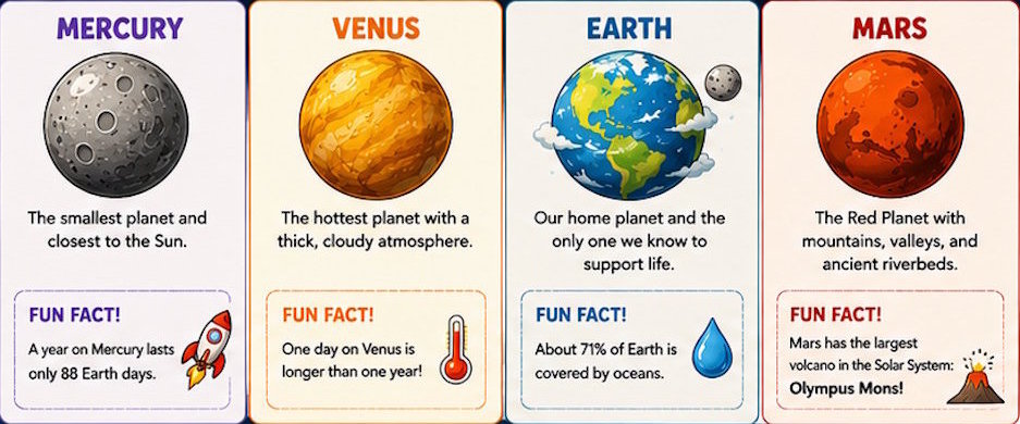 The Solar System for Kids