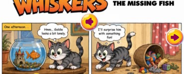 Whiskers- The Missing Fish - Vicamix Webcomic